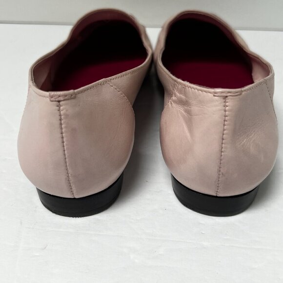 Enzo Angiolini Leather Flats Womens Liberty Pink Two Tone Aebellevue Size 6.5M - Picture 8 of 11